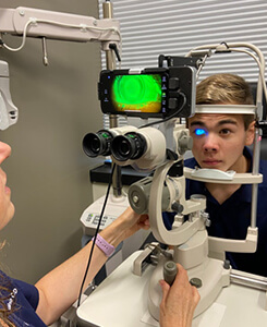 Eye exam for Myopia at MOA